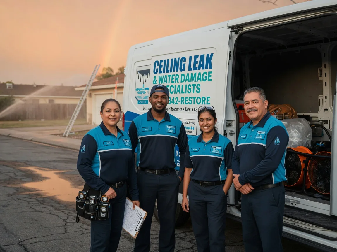 Ceiling Leak Cleanup company in Fannin, TX