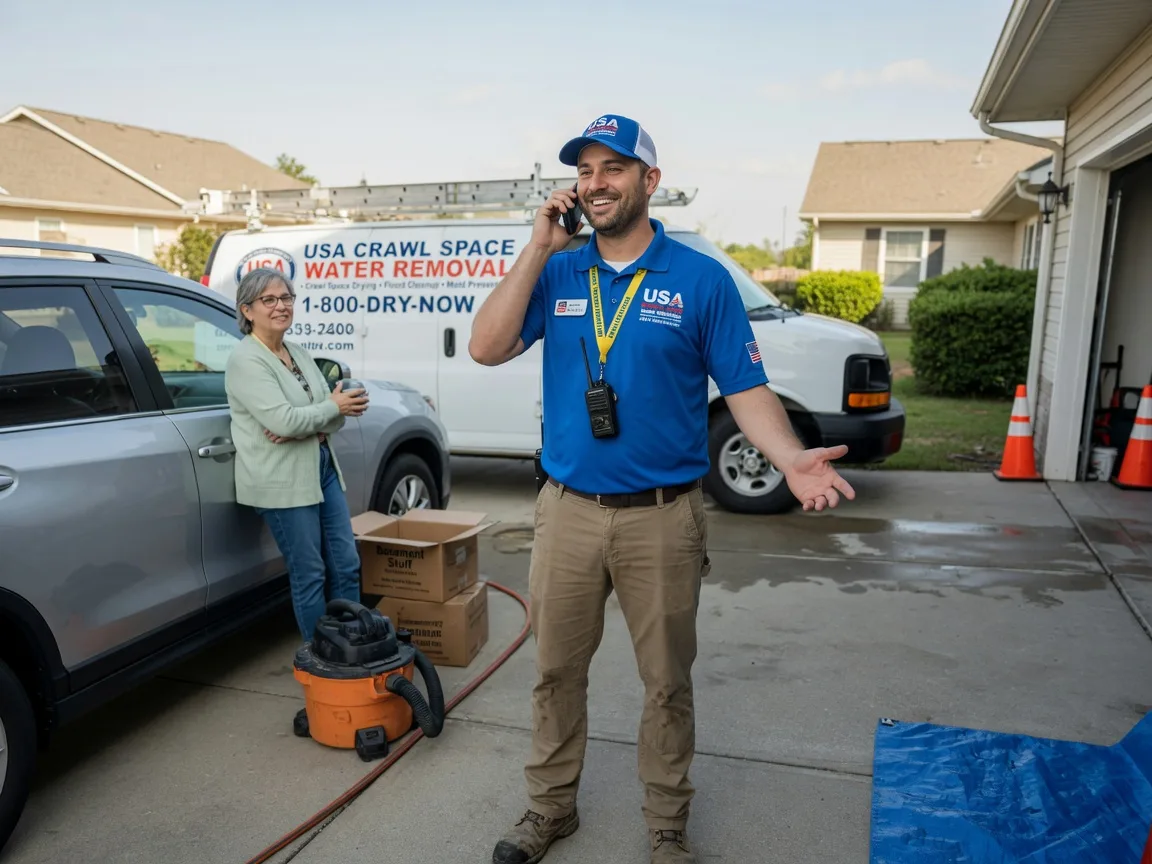 Crawl Space Water Removal Fannin, TX FAQs